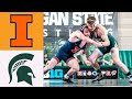 Illinois Vs Michigan State Full Duals Jan 16 2026 Men S College Wrestling 2026 Today