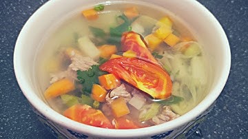 Small Sliced Meat Clear Soup Recipe || Resep Sop Daging Bening Simple Tanpa Ribet!