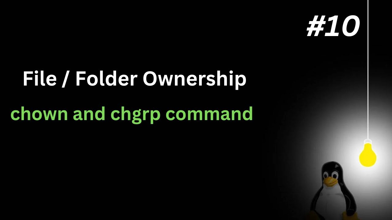 Chown And Chgrp Command Linux File Folder Ownership PART 10 HINDI chown-and-chgrp-command-linux-file-folder-ownership-part-10-hindi