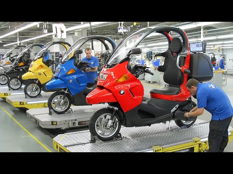 How Italia Built One of The Weirdest but Safest Scooter From Scratch - BMW C1
