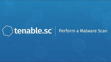 Perform a Malware Scan in Tenable.sc