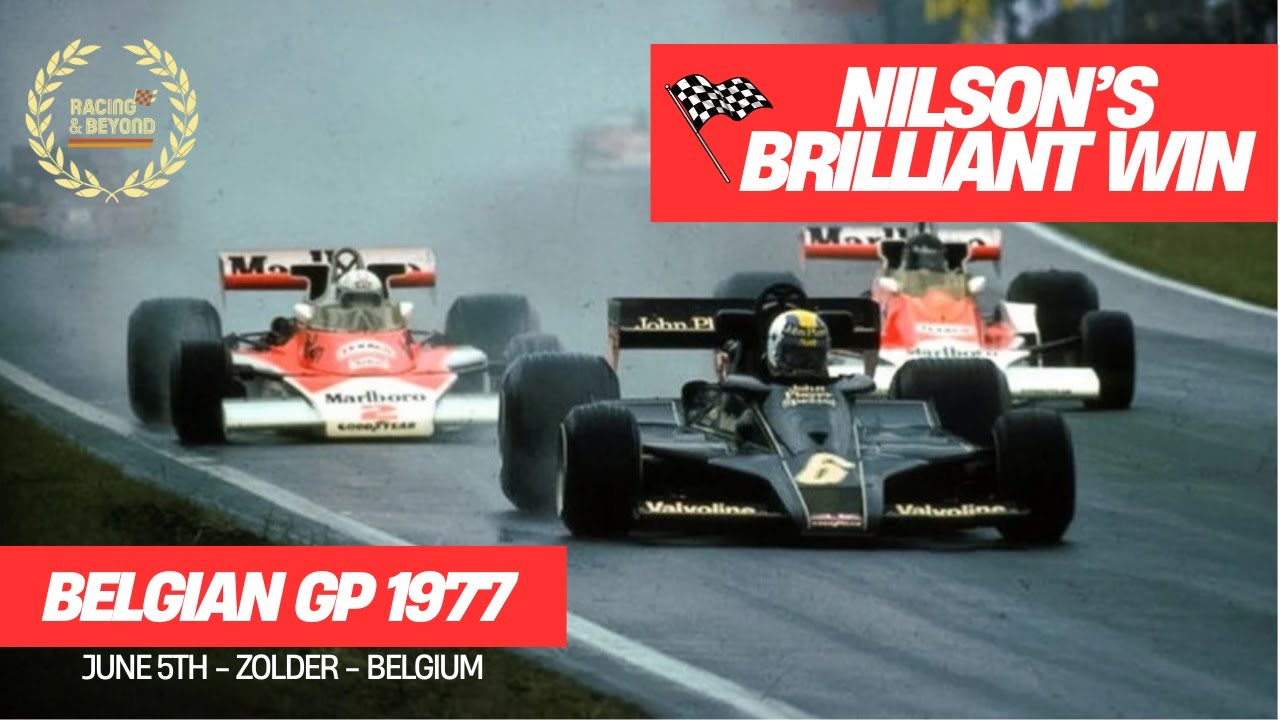 Formula 1 1977 Belgian GP - Gunnar Nilsson's Only Victory - F1