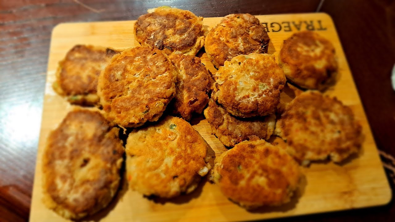 The best Salmon croquette and homemade Mash Potatoes !!!! YouTube
