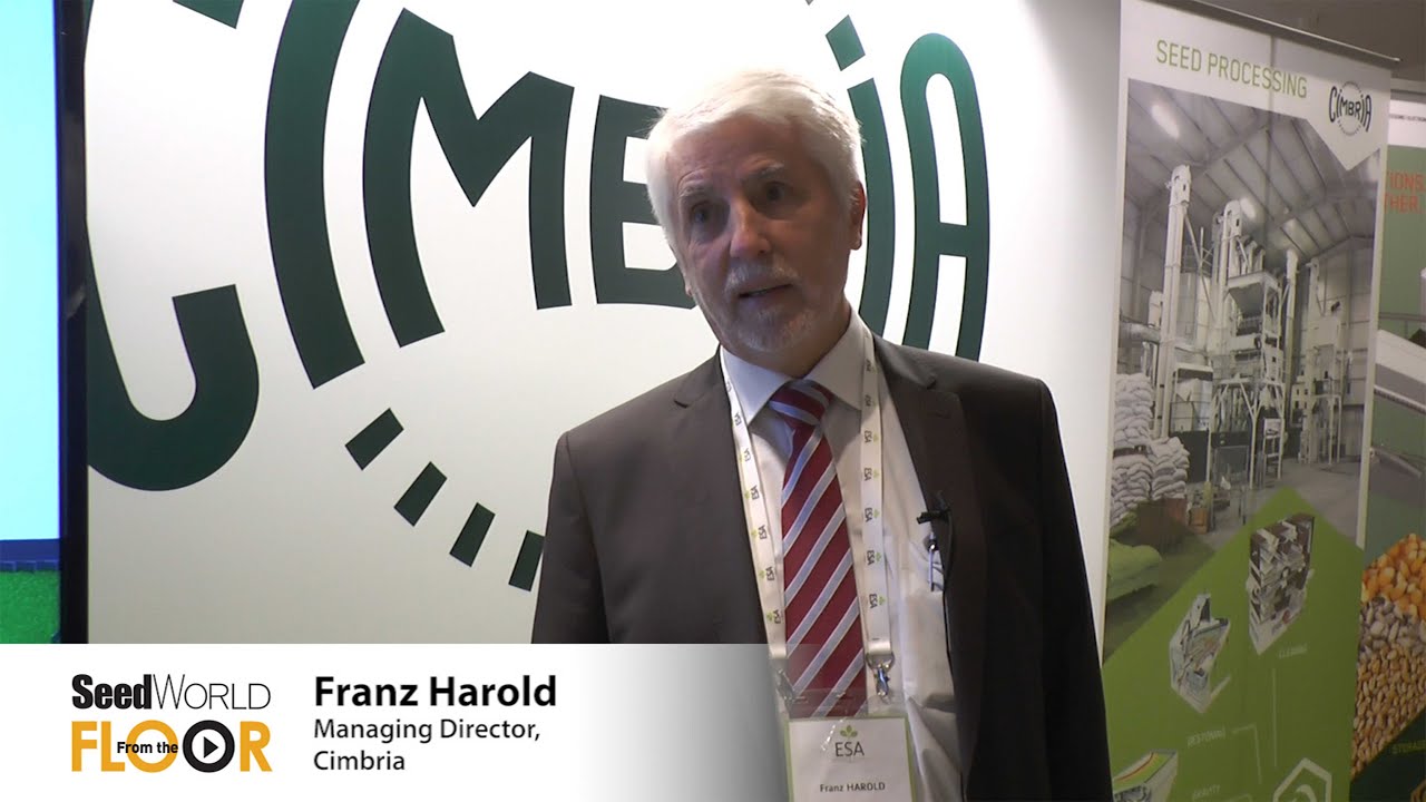 From the Floor - ESA Annual Meeting 2015 - Cimbria - Franz Harold seed world magazine