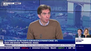 Bertrand Martinot (Siaci Saint Honoré): Chômage, une baisse en trompe l'œil au 4e trimestre (Insee)