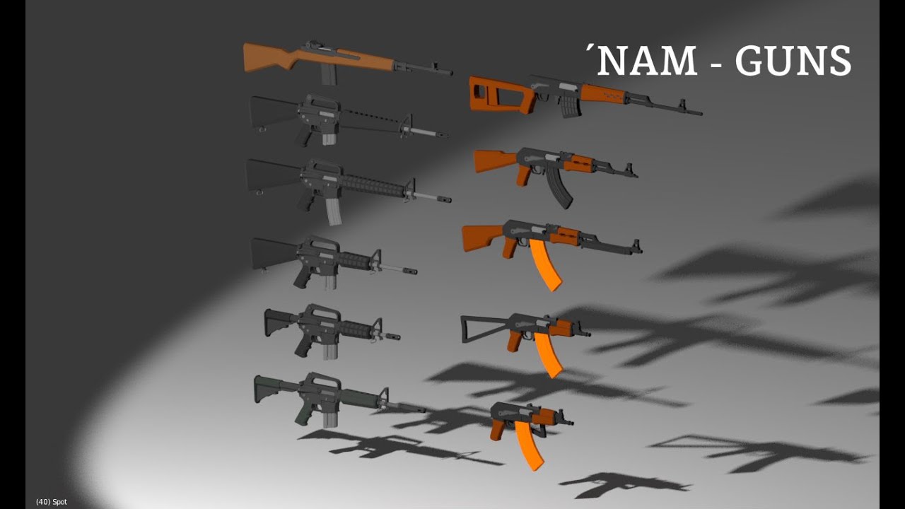 UNTURNED: 'NAM - GUNS MOD