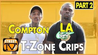 Tzone Crips in Compton & Los Angeles discuss allies in their respective areas (pt. 2)