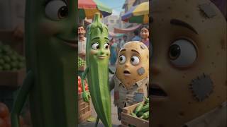 AI vegetable video animation sabji video #shorts #shortsfeed #vegetables #trendingshorts