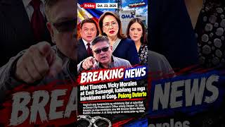 Cong Polong Duterte filed libel to (NBI) Matibag, Gracioso Jr., and some journalists of GMA Network