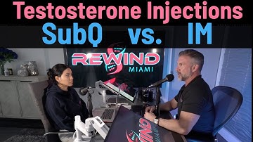 Testosterone injections, subcutaneous vs intramuscular.