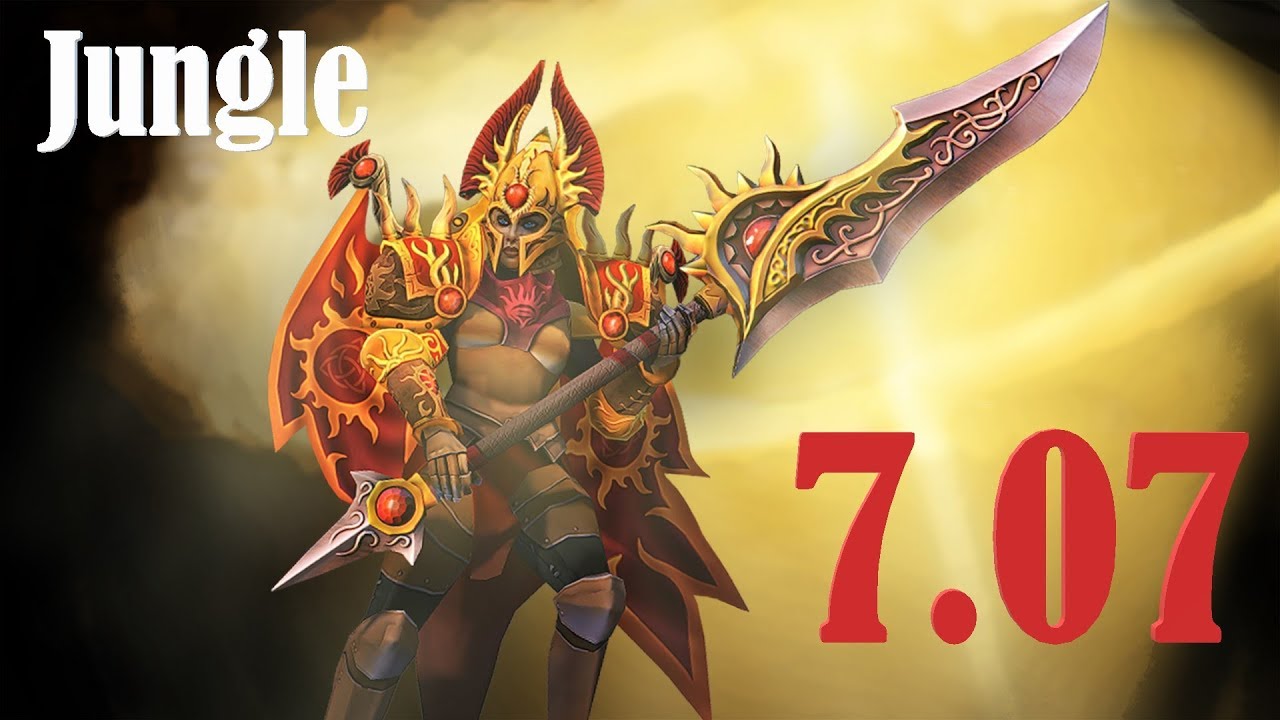 Dota 2 How to Jungle Legion Commander 7.07 | 