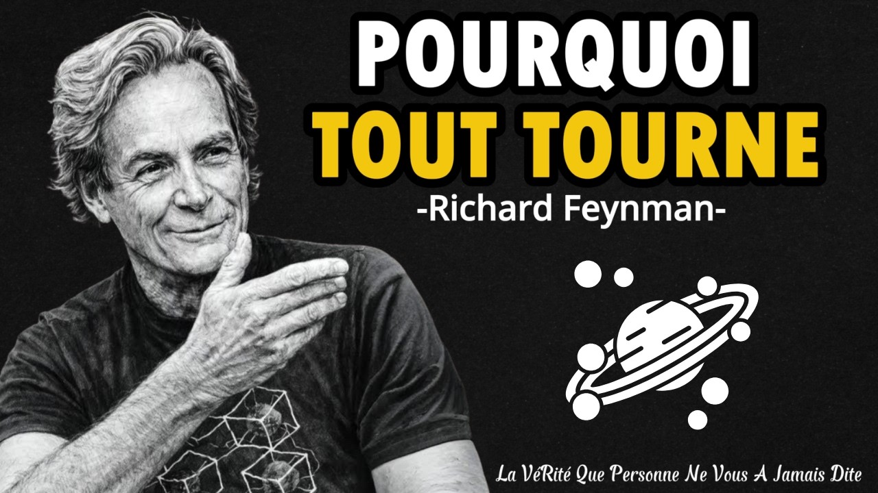 Pourquoi Tout Dans l’Univers Tourne ? Le Mystère Cosmique Expliqué | Richard Feynman
