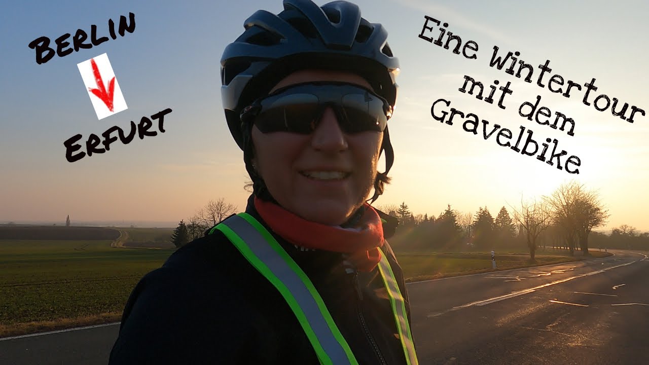270 Km im Winter von Berlin nach Erfurt. Kann das Gravelbike Langstrecken?