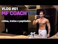 MF COACH - ROTINA, TREINO E PEPTÍDEOS | VLOG #01