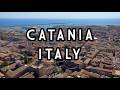 Catania by drone 🔥 Between Etna and the Sea | Aerial stock footage