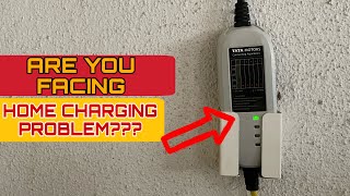 Home Charger Error | Red Light and Single Light | Random EV Gyaan