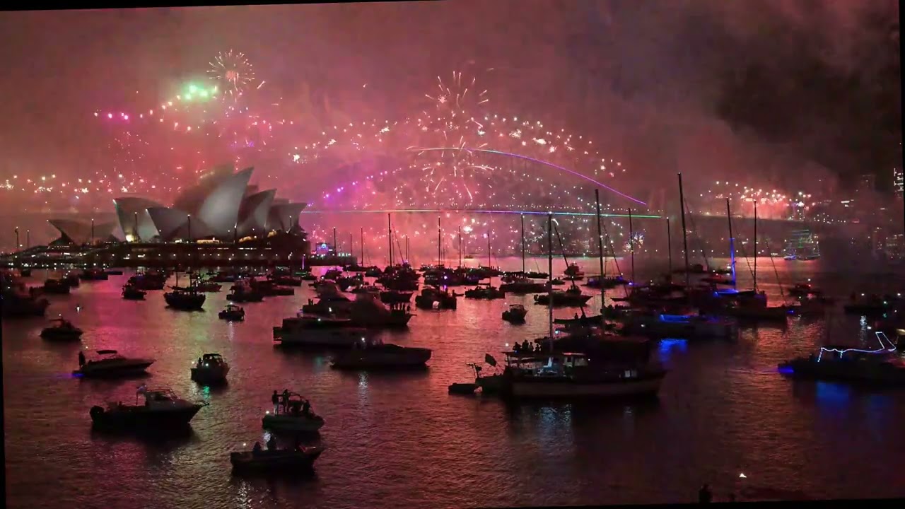 Sydney NYE Fireworks 1 January 2025