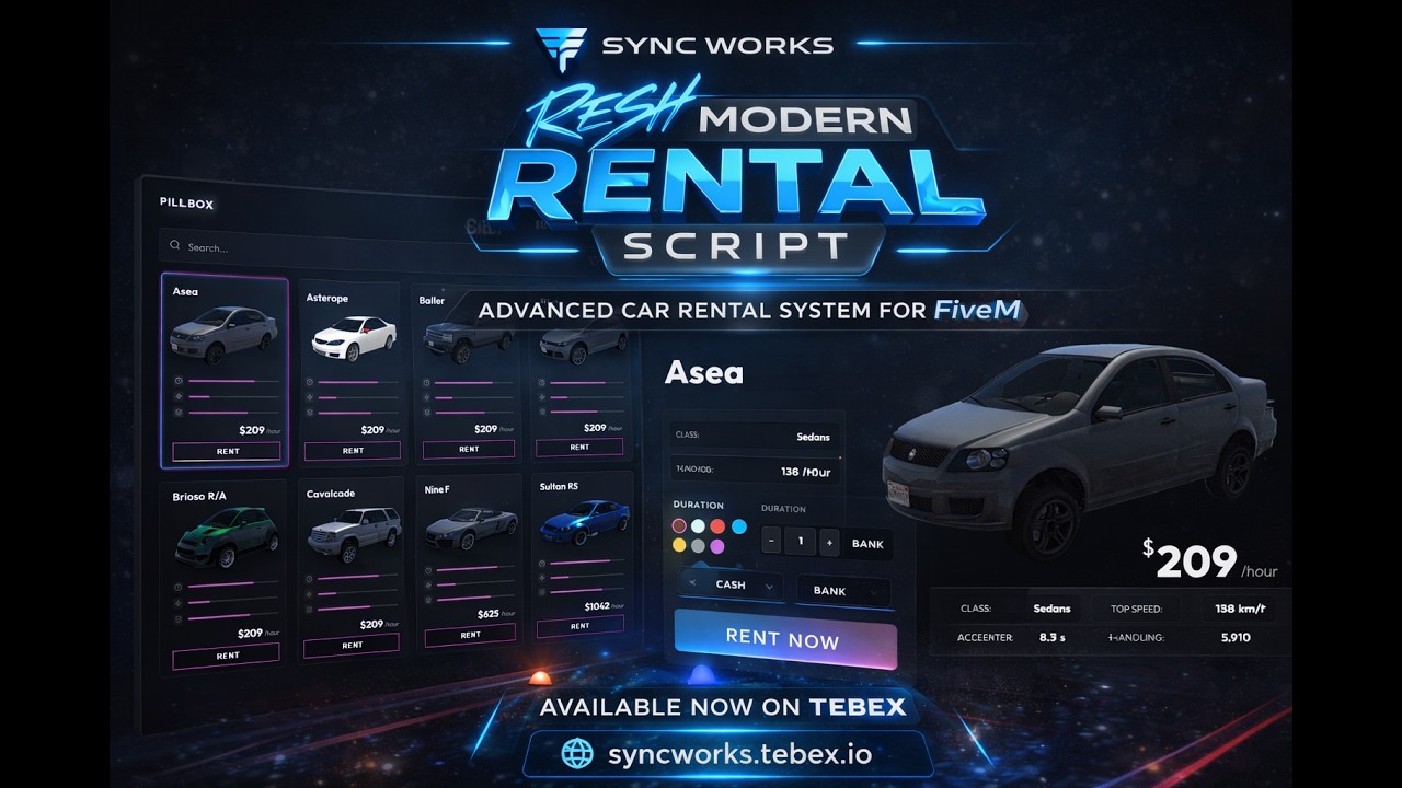 Modern Rental Script [QBX - QB] - YouTube