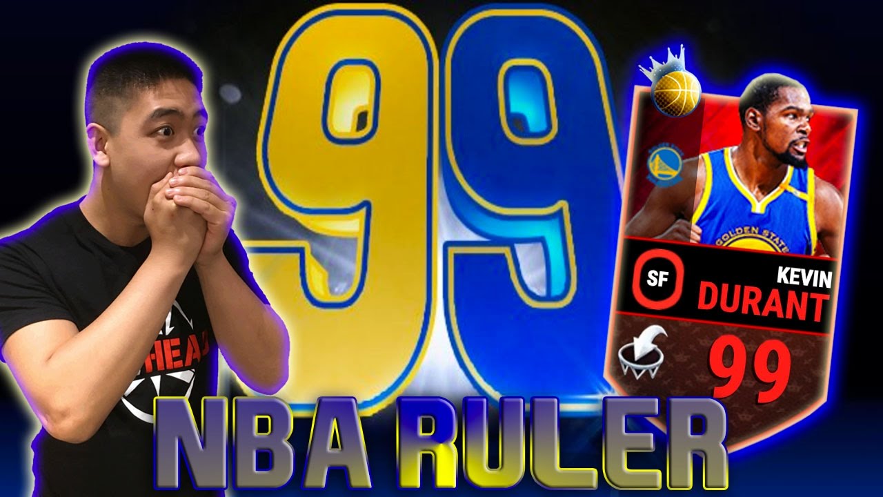 99 OVR KEVIN DURANT!! NBA RULER NEW PROGRAM!! NBA Live Mobile