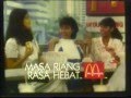 Compilation of McDonald's Malaysia's old commercials (1982-1988)