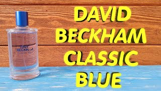 DAVID BECKHAM Classic Blue туаелтная вода ОБЗОР