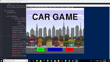 python pygame (game development) video  10 countdown function