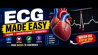 ECG Interpretation | ECG Basics Explained | How to Read an ECG Strip Step by Step |
