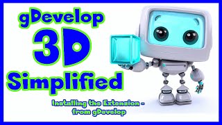 gDevelop 3D - Install the 3D Extension from gDevelop (part 01b)