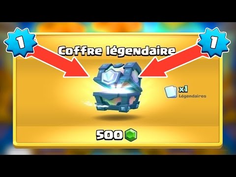 CLASH ROYALE - OMG COFFRE LEGENDAIRE SUR LE COMPTE LVL 1 ! - CLASH ROYALE - OMG COFFRE LEGENDAIRE SUR LE COMPTE LVL 1 !