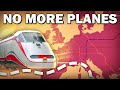How europes replacing planes with trains
