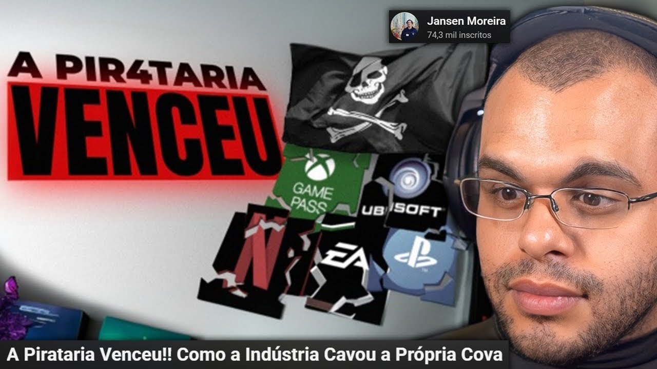A PIRATARIA VENCEU NOVAMENTE E A CULPA É DA INDÚSTRIA - Maicon react