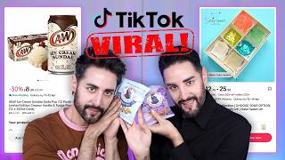 Testing Every VIRAL Food From TikTok Shop 💜🖤 The Welsh Twins screenshot 4