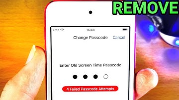How To BYPASS & Get Rid Of Screen Time or Restrictions Passcode on any iPod Touch model!