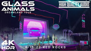 Glass Animals Live at Red Rocks 'Dreamland Tour' 4K HDR HQ AUDIO 6-15-22