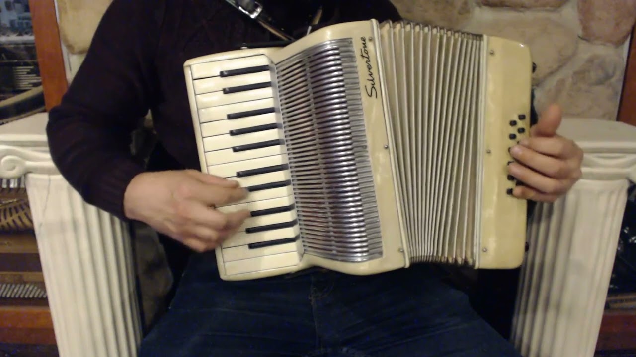 5300 - Cream Silvertone Baby Piano Accordion MM 25 12 $299 - YouTube