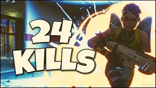 24 KILLING SPREE | SOLO VS SQUAD SOLID GOLD | *NEW* PERSONAL RECORD!