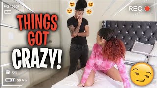 ARCHING MY BACK In Front Of My Girlfriend To See How She Reacts!! *THINGS GOT CRAZY*