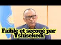 Dans son interview avec jeune afrique kagame semble faible et secou par les actions de tshisekedi