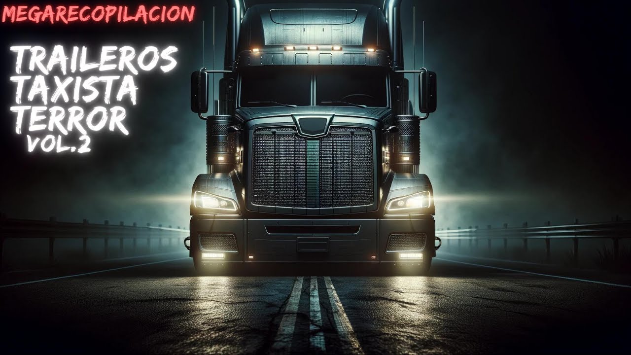 🚚¡MEGARECOPILACIÓN! RELATOS DE TERROR EN LA CARRETERA: HISTORIAS DE HORROR CAMIONEROS Y TAXISTAS🚖