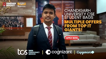 Chandigarh University CSE Student Bags Multiple Offers from Top IT Giants!