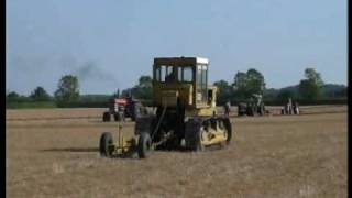 Cat D8 with Miles mole drainer at Dentill 2007.