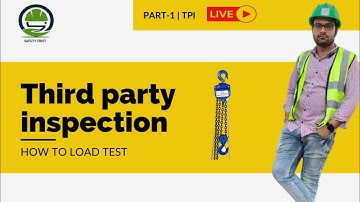 Load testing (TPI) of Chain ⛓️ Pulley Block