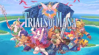 Trials Of Mana Demo - Kevin, Angela And Charlotte