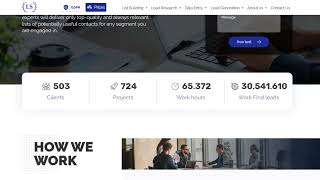 Leading Solution: B2B Lead Research & List Building | Levience Insights
