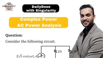 Complex Power | AC Analysis | Network Theory | GATE Practice Questions | DailyDose
