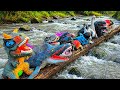 Hunting Dinosaurus Jurassic World:T-rex/ Brachiosaurus/ Skibidi/Spider-Man/ KingKong/Sea Eater/Bloop