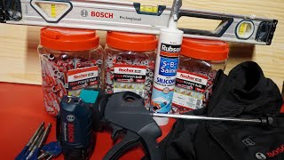 TOP 5 OUTILLAGES ! VESTE CHAUFFANTE / MEILLEURS CHEVILLES POUR FIXER VOS OBJET !