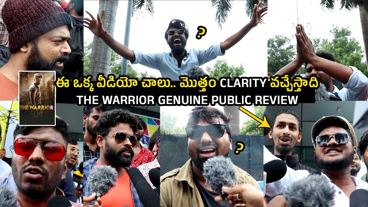 The WARRIOR Genuine Public Talk @ Prasad's Imax | Ram Pothineni, Krithi Shetty | Telugu Tonic
