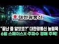 "끝난 줄 알았죠?" 대한광통신 눌림목 끝…6월 스페이스X·주파수 경매 주목!
