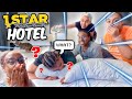 WE SPENT THE NIGHT IN A 1 STAR HOTEL.... THE POLICE CAME!!! *never again *